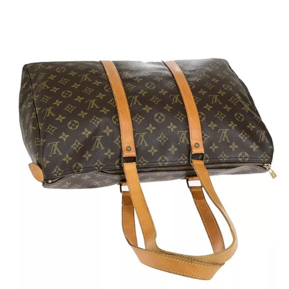 LOUIS VUITTON Flanerie 45 Shoulder Bag Monogram Leather Brown - Picture 9 of 16